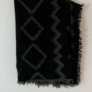 Wilfred large wool blanket scarf